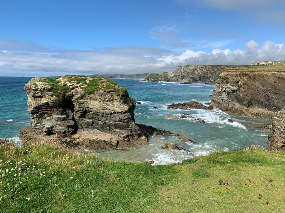 Mollys Retreat Pet Friendly Three Bed Caravan With Small Garden Newquay Bay Resort Quieter Area Of Park 外观 照片